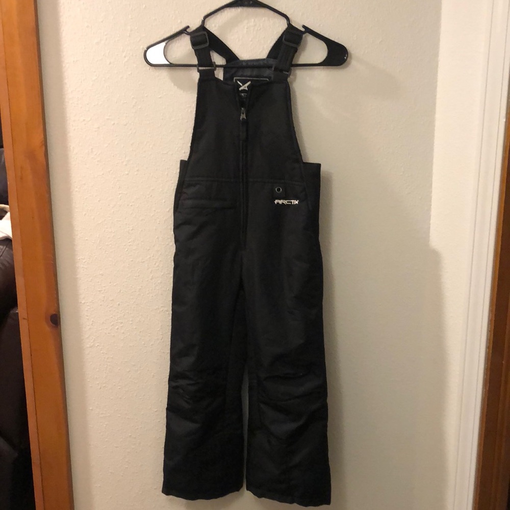 Arctix youth black snow bib pants